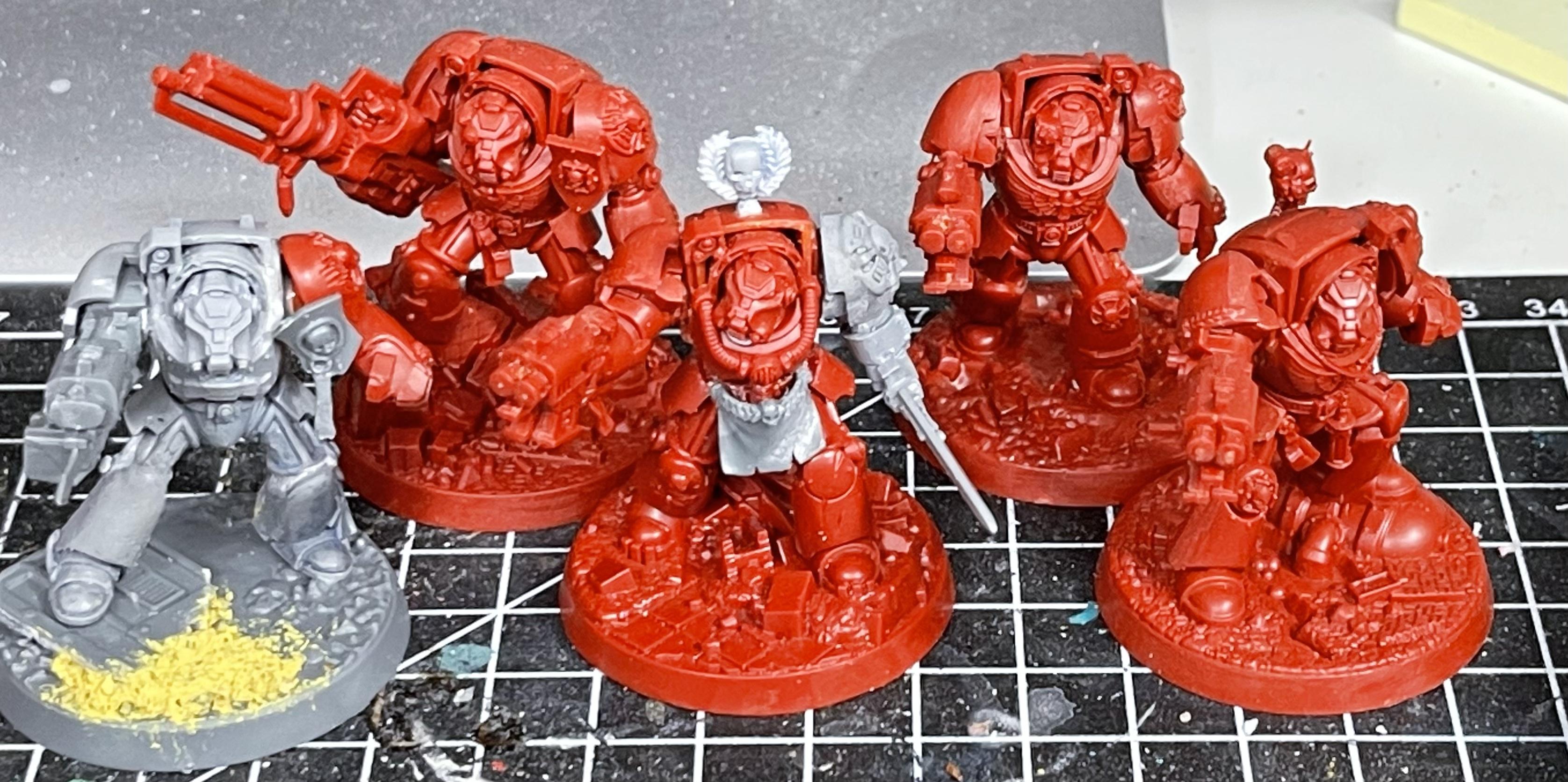 Kitbash, Series 2, Space Marine Heroes, Space Marines, Terminator Armor